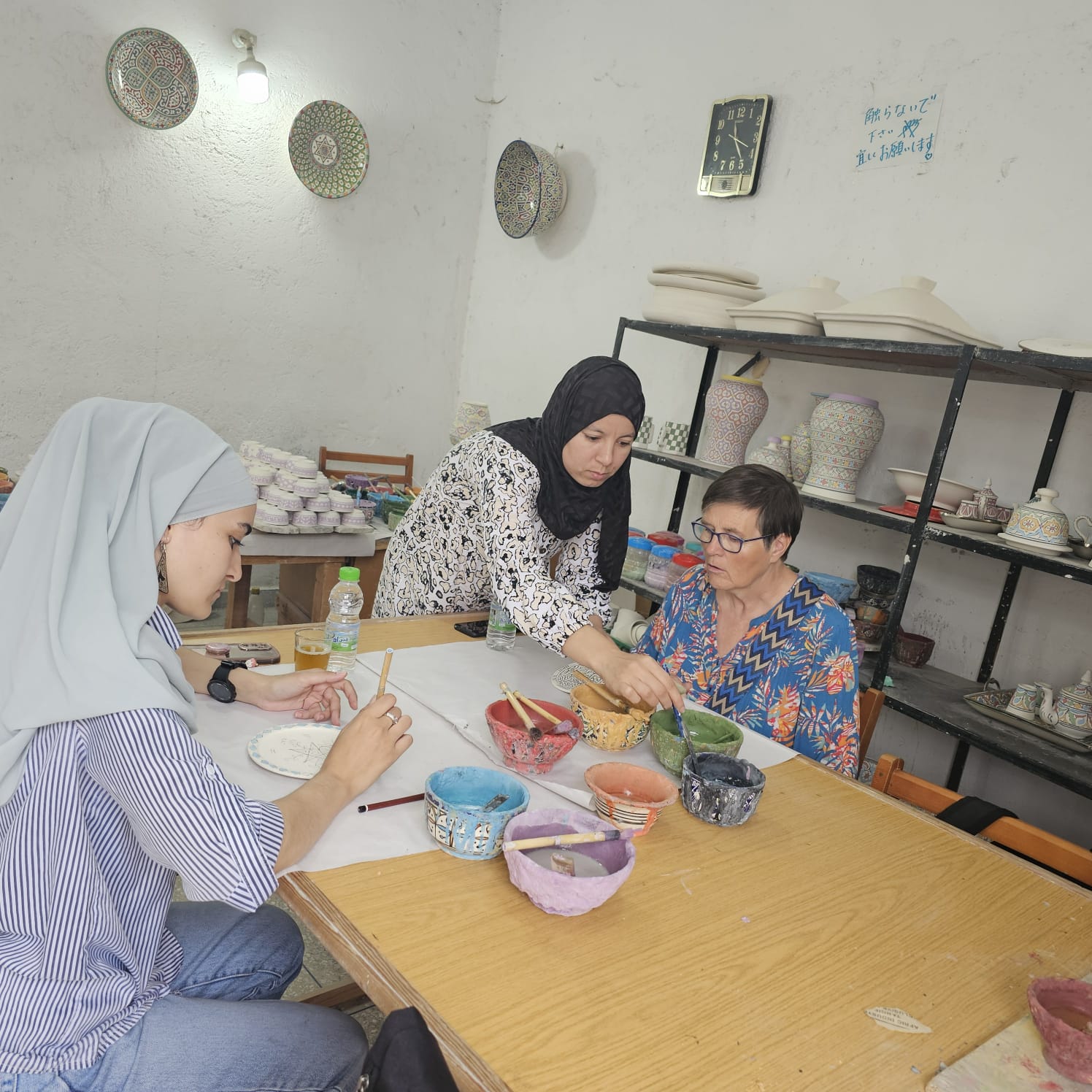 Fes Pottery Workshops: Where Humanity and Art Empower Women