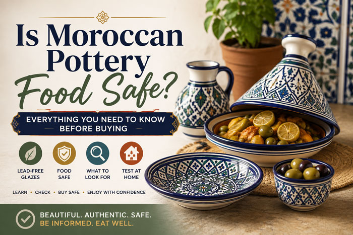 Is Moroccan Pottery Food Safe? Everything You Need to Know Before Buying