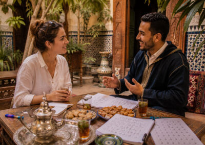 learn Moroccan darija session