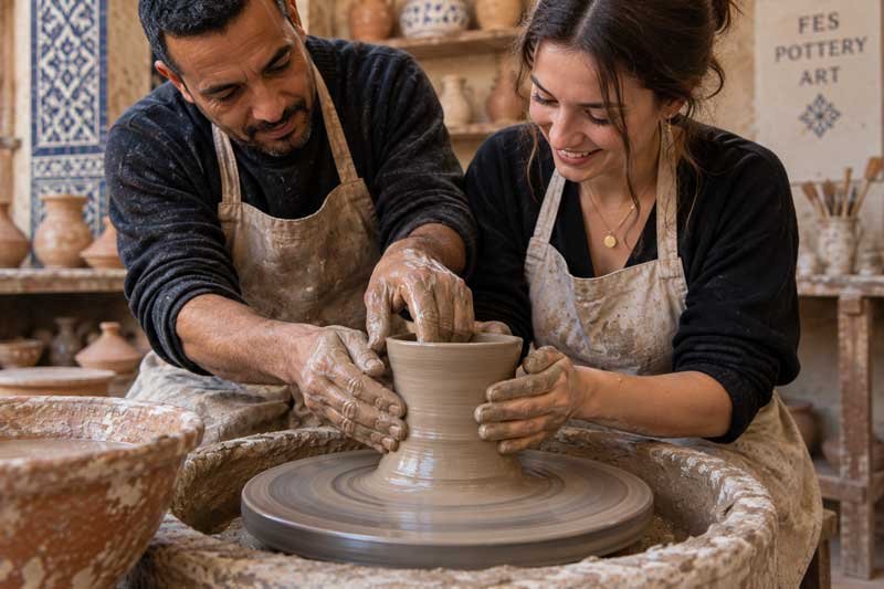 Learn-the-First-Movements-of-the-Pottery-Wheel Learn the First Movements of the Pottery Wheel