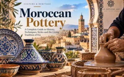 MOROCCAN POTTER: The Complete Guide to History, Techniques, Regional Styles & the Living Tradition of Fes