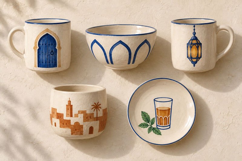 Mug-and-bowl-painting-ideas-inspired-by-the-medina Mug and bowl painting ideas inspired by the medina