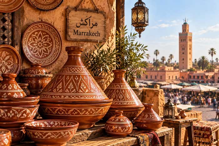 Marrakech pottery